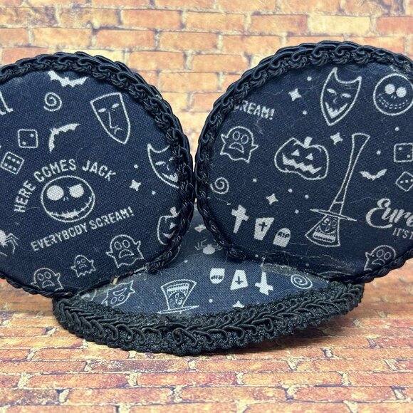 Nightmare Before Christmas HANDMADE Mouse Ear Hat/ Fascinator Hat - Picture 2 of 5